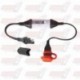 Adaptateur USB TecMate O-107 étanche 2100 mA