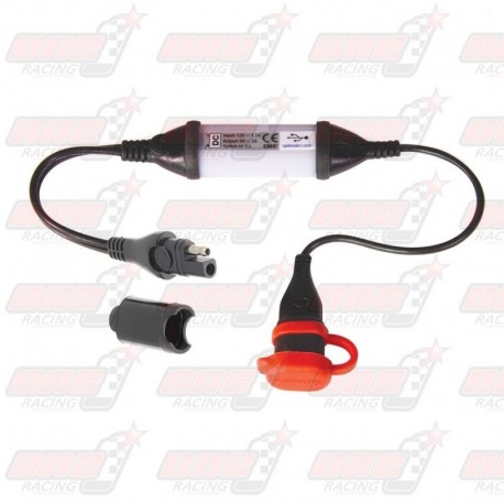 Adaptateur USB TecMate O-107 étanche 2100 mA