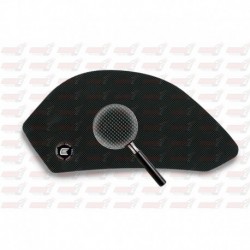 Grip de réservoir Eazi Grip série Pro couleur noire pour Aprilia RS4 125 / Tuono 125 (2011-2018)