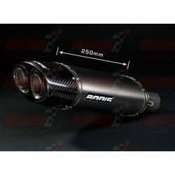 Silencieux Bodis OVAL Q1 [titane] pour Honda CBR600 RR (2003-2004)