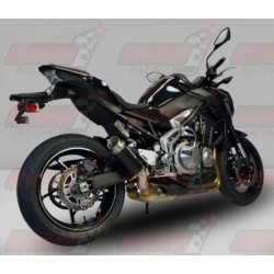 Silencieux Bodis GPC-RS II [inox noir] pour Kawasaki Z900 (2017+)