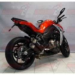 Silencieux Bodis GPX2-S [inox noir] pour Kawasaki Z1000 / Z1000R (2014-2016)
