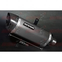 Silencieux Bodis P-TEC II [titane] pour MV Agusta F3/Brutale/Rivale/Stradale/RR 675/800 (2012-2016)