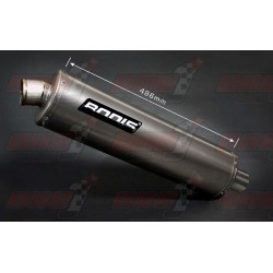 Silencieux Bodis OVAL 1MK [titane] pour Suzuki GSX-R600/750 (2004-2005)
