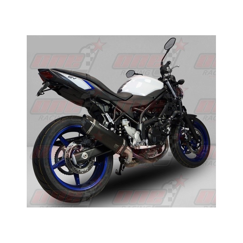 Silencieux Bodis P-TEC IIN [inox noir] pour Suzuki SV650 / Gladius (2016)