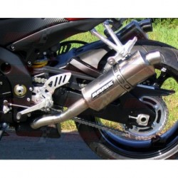 Ligne complète Bodis THREE-TEC [inox/titane] pour Suzuki GSX-R1000 (2007-2008)